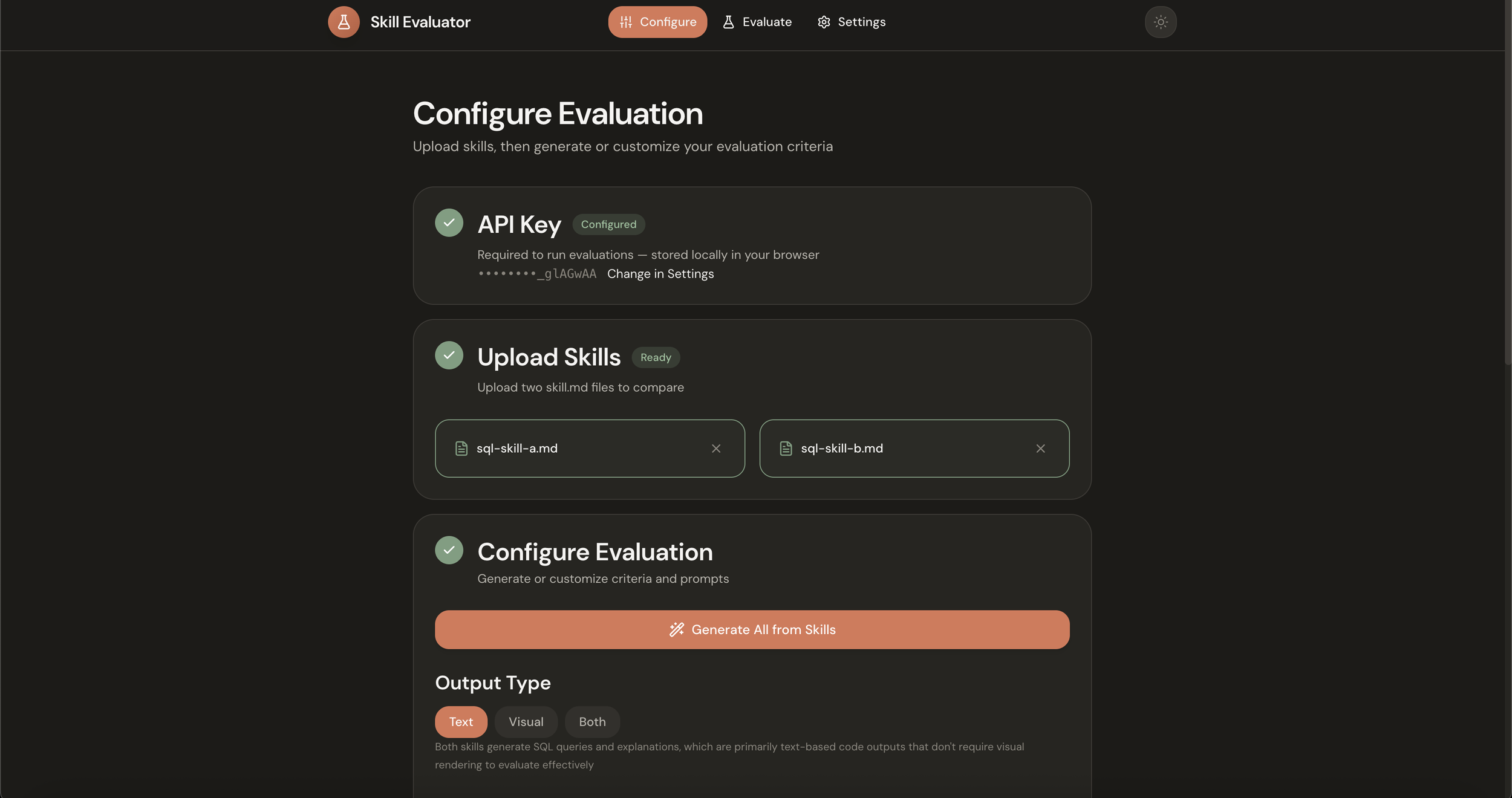 Open Sourcing SkillEval: A Visual Workbench for AB Testing AI Skills image 1
